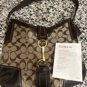 COACH monogram bag
